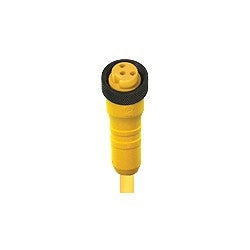Lumberg Automation 500000620 | Cord Set, 18 AWG, Mini Female Straight Connector, 5m L, 8 A