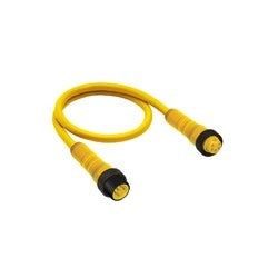 Lumberg Automation 500003212 | Cordset, Male Straight x Female Straight, 10m L, Yellow