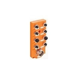 Lumberg Automation 600000119 | Distribution Module, 8-Port, Plastic, TPU Housing