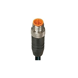 Lumberg Automation 600001984 | Cord Set, 24 AWG, M12 Micro Male Straight Connector, 10m L