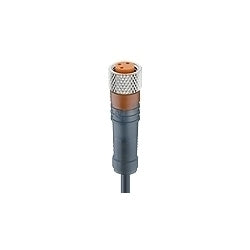 Lumberg Automation 700000403 | Cordset, Single-End; Non-Keyed; Straight; 32.8 ft. cable