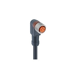Lumberg Automation 700000461 | Cord Set, 0.34 sq. mm, M8 Female Right Angle Connector, 60 V