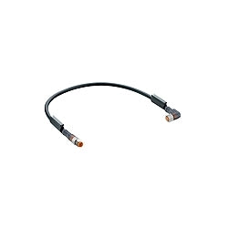 Lumberg Automation 700000468 | Cord Set, 0.34 sq. mm, 1m L, PUR Jacket, 0.169 in. Dia Cable