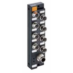 Lumberg Automation 700000604 | Distribution Box, 3 -Pole, Single I/O per Port, Black