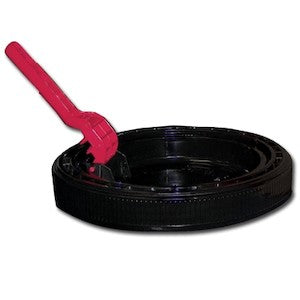 M & M Industries 250106 | The Ultimate Pail, Cover, Black