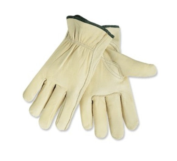 MCR Safety 3211L | Memphis Select Grain Cowhide Drivers Gloves Keystone Thumb, Large