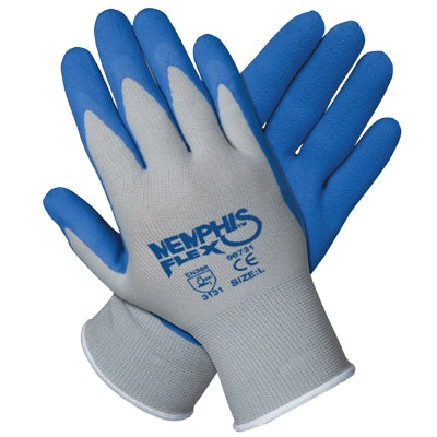 MCR Safety 96731S | Memphis Flex Gloves Nylon, Latex Coated, Small