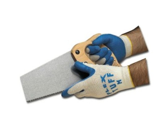 MCR Safety 9680S | Memphis Flex-Tuff Gloves Poly-Cotton Shell with Latex Palm, Small
