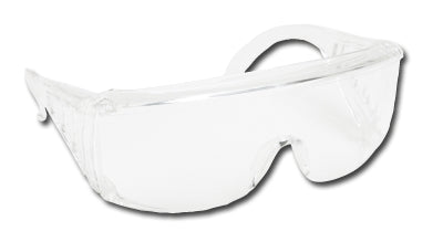 MCR Safety 9800 | Crews Yukon Safety Glasses Clear Frame, Clear Uncoated Lens, Standard