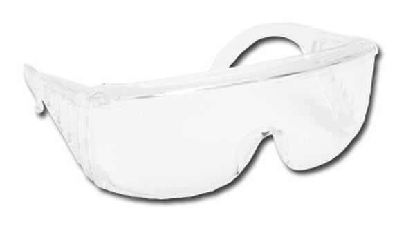 MCR Safety 9800D | Crews Yukon Safety Glasses Clear Frame, Clear Uncoated Lens, Standard, Dispenser