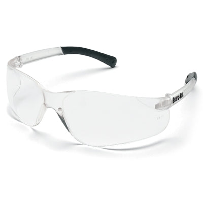 MCR Safety BK110 | Crews BearKat Safety Glasses Clear Frame, Clear Duramass Hardcoat Lens