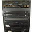 Middle Atlantic DO58 | Solid Front Door, 8 RU Slim 5 Racks