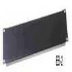 Middle Atlantic EB2MP | Blank Panel, 2 RU, Steel, Flanged, 25 pc.