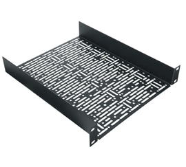 Middle Atlantic HRUMS1115 | UMS Rackshelf, 1RU, 10.4" Width x 11.5" Depth x 1.75" Height, Steel, Black Powder Coated