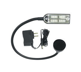 Middle Atlantic LTGNWL | Gooseneck Light, Magnetic, 32 Long lasting, bright LEDs for high visibility and long life, 395 lumens