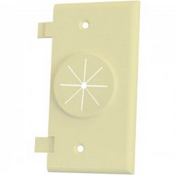 Midlite 2GESPGR10LA T 2 Gang End Splitplate Wireport/gromm