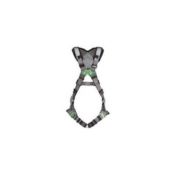 MSA Safety 10194672 | V-Fit Harness, Super Extra Large, Back D-Ring, Quick-Connect Leg Straps, Shoulder Padding