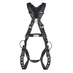 MSA Safety 10252226 | V-FORM ArcFlash Harness SXL Back & Hip D, Web Loops, Tongue Buckle Legs