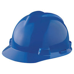 MSA Safety 463943 | V-Gard Protective Caps, Staz-On, Cap, Blue, Standard