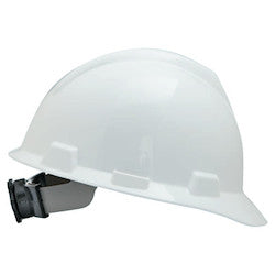 MSA Safety 477482 | V-Gard Protective Caps, Fas-Trac Ratchet, Cap, White, Large