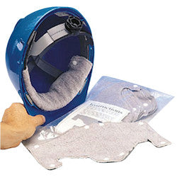 MSA Safety 696688 | Custom Terri-Band Sweatbands, Cotton Terry, Gray