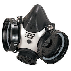 MSA Safety 808053 | Comfo Classic Respirator, Medium, Silicone, Particles And Gases