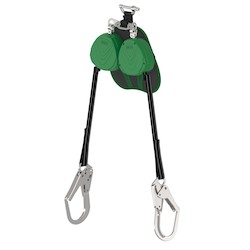 MSA Safety VTLEW-022-PF-A | V-TEC Leading Edge PFL Twin 8’ Web 36CL Snaphook