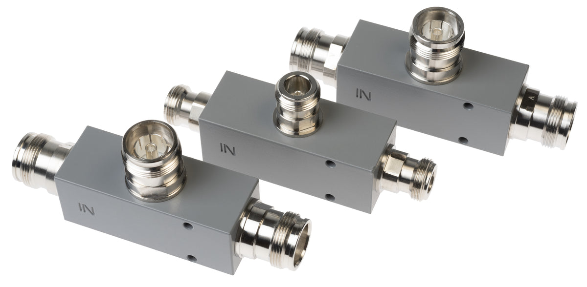Marathon MT8-600-60004F | 8 dB RF Tapper, 600-4000 / 5100-6000 MHz, Low PIM (-161 dBc), 4.3-10 Female Connectors