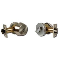 Marks Usa 145RM/32D-E11 | Cylindrical Cartridge Deadlatch, 6-Pin, C Keyway, Double Cylinder, Interchangeable Core, 2-3/8" Backset, Satin Stainless Steel
