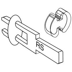 Marks Usa HR1984S | Interchangeable Core Tailpiece, Cylindrical, For Classroom/Vestibule/Classroom Intruder/Communicating/Communicating Classroom/Corridor