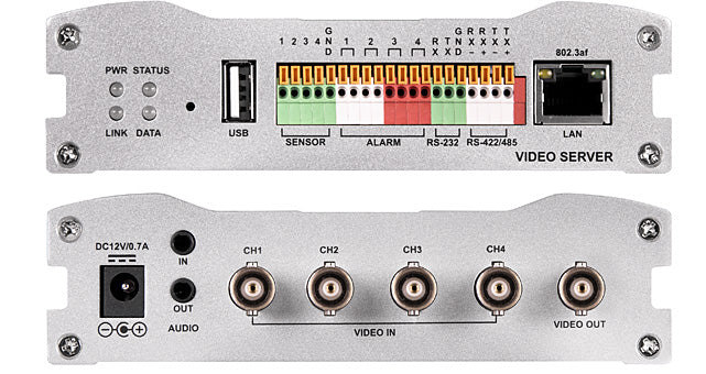 Marshall Electronics VS-14E | 4 Channel CVBS (D1) Encoder with CVBS/IP Quad-Split Output