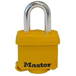 Master Lock 315 KA | Covered Laminated Steel Pin Tumbler Padlock, 1-9/16" (40mm), Keyed Alike