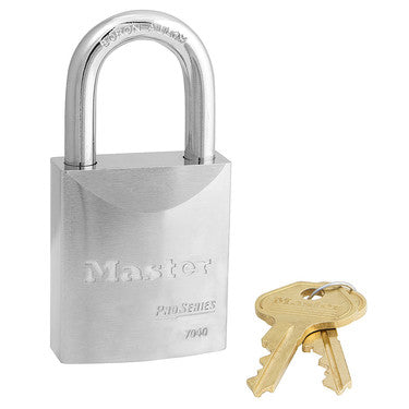 Master Lock 7040 | 1-3/4In (44Mm) Wide Proseries Solid Steel Rekeyable Pin Tumbler Padlock