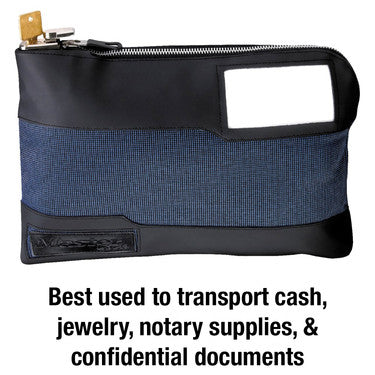 Master Lock 7120D | Locking Storage Bag, Keyed Different, 8-3/8" Width x 1-3/8" Depth x 11-1/2" Height, Nylon