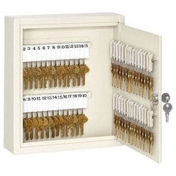 Master Lock 7125D | Locking Key Cabinet, Keyed Different, 60-Key, 10-3/4" Width x 3" Depth x 12-1/4" Height, Steel, Powder Coated