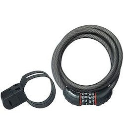 Master Lock 8122D | Combination Cable Lock, Self-Coiling, Adjustable Length