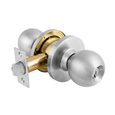 Master Lock BLC0232DKA4 | Storeroom Cylindrical Ball Knob, Commercial Grade 2