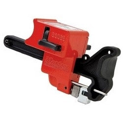 Master Lock S3068 | Ball Valve Lockout, Seal Tight, Handle-On, Not Keyed, Aluminum and Steel, Red