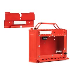 Master Lock S3650 | Group Lock Box with Wall Mounting Bracket, Steel Construction