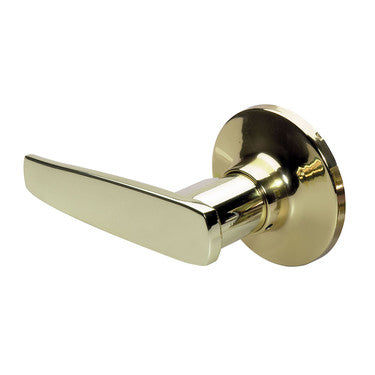 Master Lock SLL0503BOX | Door Lock, Keyed Different, Dummy, Straight Lever, Adjustable Backset, Polished Brass, for Passage, 8 each per Box