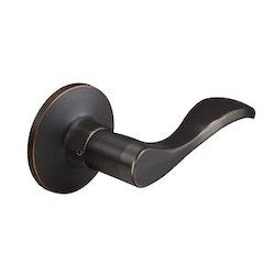Master Lock WLRH0512PBOX | Door Lock, Keyed Different, Dummy, Right Hand Wave Lever, Aged Bronze, for Passage, 8 each per Box