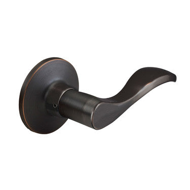 Master Lock WLRH0512PBOX | Door Lock, Keyed Different, Dummy, Right Hand Wave Lever, Aged Bronze, for Passage, 8 each per Box