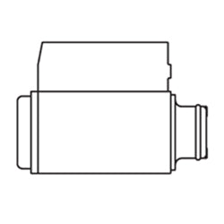 Medeco 2080148-T-26-DR-S | Security Cylinder Lock, Key-in-Knob/Lever, Medeco3, DR Keyway, 6-Pin, Sub Assembly, Satin Chrome, for Sargent