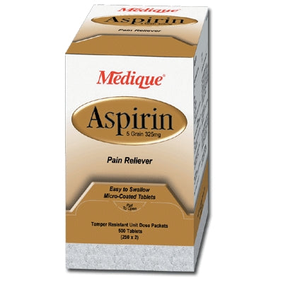 Medique Products 11613 | Medique Aspirin, Industrial Pack, 500 Tablets
