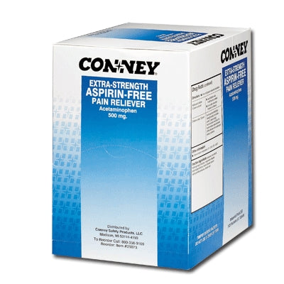 Medique Products 23579 | Extra-Strength Aspirin-Free Acetaminophen, Industrial Pack, 500 Tablets