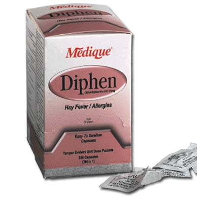 Medique Products 25018 | Medique Diphen, Industrial Pack, 200 Caplets