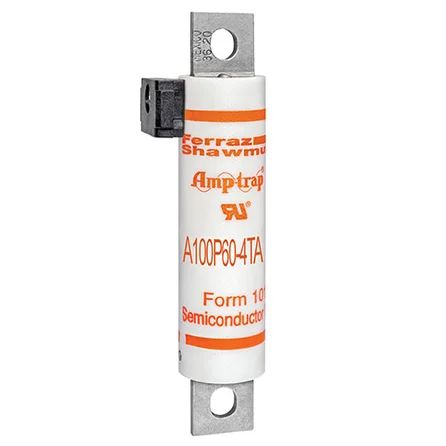 Mersen A100P60-4TA | High Speed Fuse Amp-Trap A100P 1000VAC 750VDC 60A Bolted Blade TA Indicator