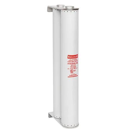 Mersen A155C2D0R0-150E | Medium Voltage E-Rated Fuse 15500VAC 150A Clip-lock Series: D0R0 2 Barrels Visual Indicator Amp-Trap