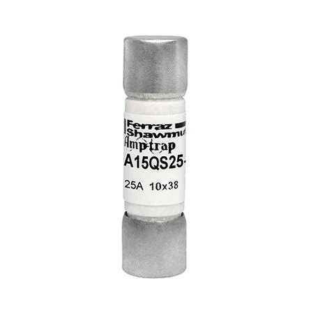 Mersen A15QS25-2 | High Speed Fuse Amp-Trap A15QS 150VAC 150VDC 25A Ferrule
