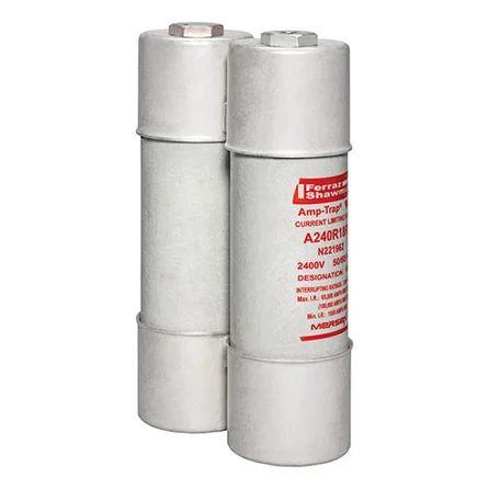 Mersen A240R18R | Back-Up R-Rated Medium Voltage Fuse 2400VAC 18R Mounting: Ferrule Visual Indicator Amp-Trap
